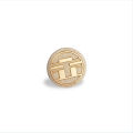 Gold überzogener Revers Pin, benutzerdefinierte Metall Abzeichen (GZHY-LP-018)